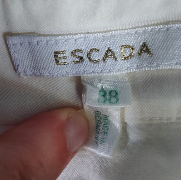 Floral Escada button-down shirt - Picture 6 of 10